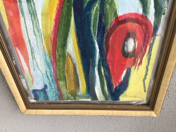 Image 1 of Vintage Werk mogelijk van Barbara Gaul/gesigneerd Annah