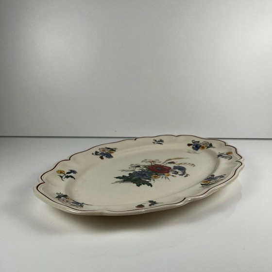 Piatto Ovale "Agreste" Sarreguemines, XX Secolo – Stoviglie, Ceramic, Vintage (photo 5 of 7)