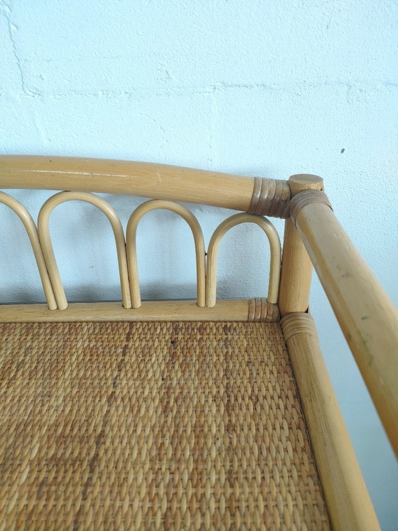 Commode Vintage Style Boho en Rotin et Osier – Armoires murales (photo 7 of 11)