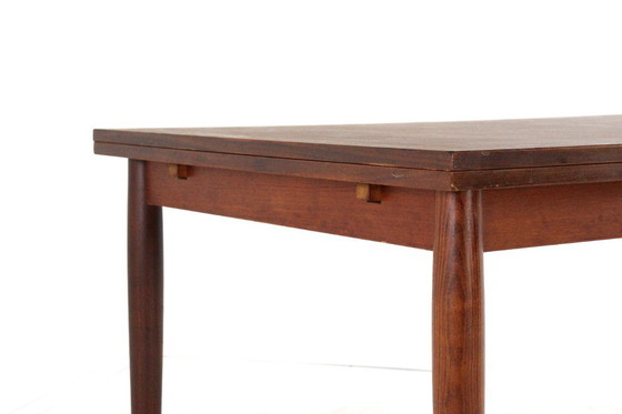 Image 1 of Lübke extendable rectangular dining table vintage