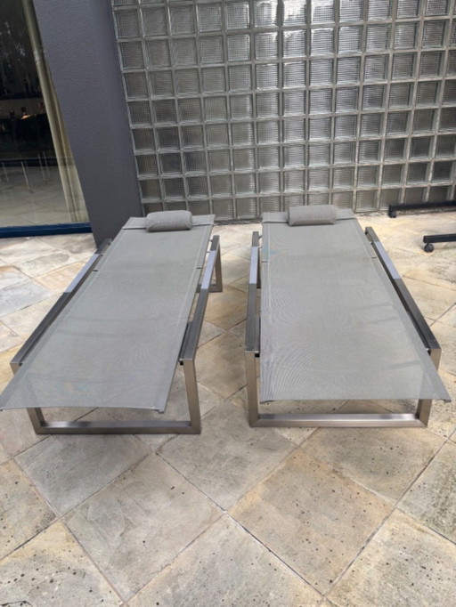 2 chaises longues Royal Botania ninix