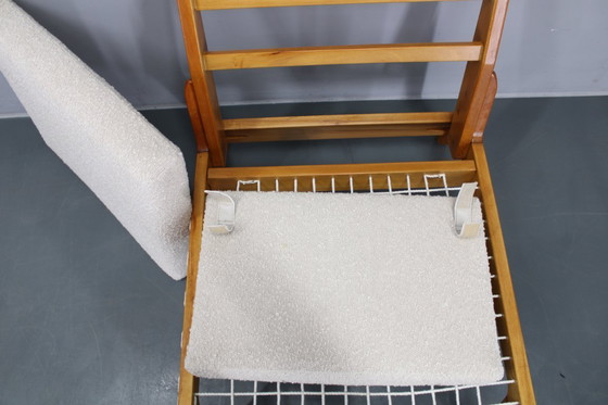 Image 1 of Paire de chaises et d'ottomans de chasse Uno et Osten Kristiansson restaurés, Suède, années 1950