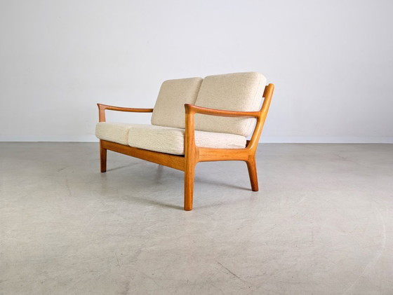 Image 1 of Zweisitzer Sofa Couch France & Søn Ole Wanscher Senator teak