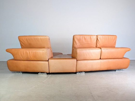 Image 1 of Original Koinor Avanti Sofa Couch aniline leather cognac design