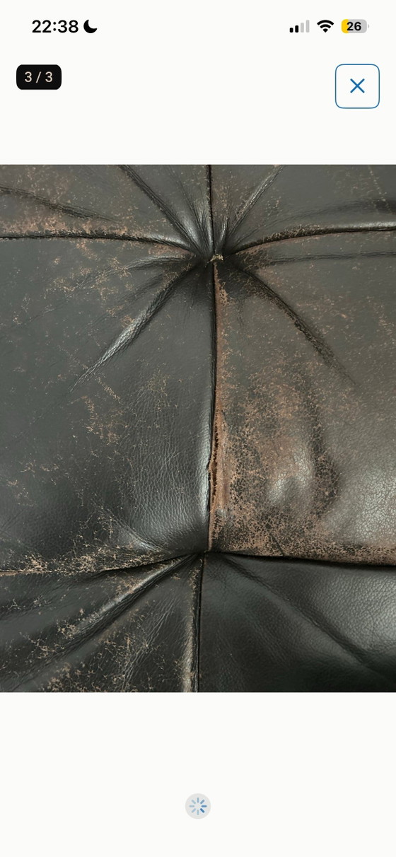 Leather Montel Corner Sofa – Modular sofas, Metal (photo 10 of 10)