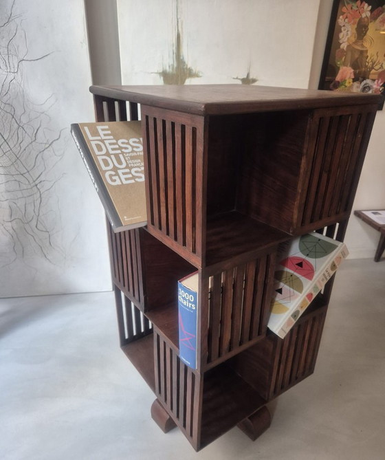 Image 1 of Carosello per libri/biblioteca d'epoca, metà del XX secolo