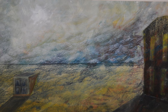 Image 1 of Ölgemälde auf einer Tafel (signiert) Joop Serno