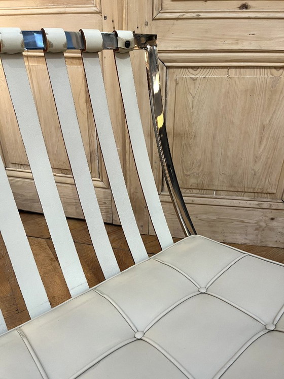 Image 1 of BARCELONA Sessel und seine Fußstütze Mies van der Rohe KNOLL