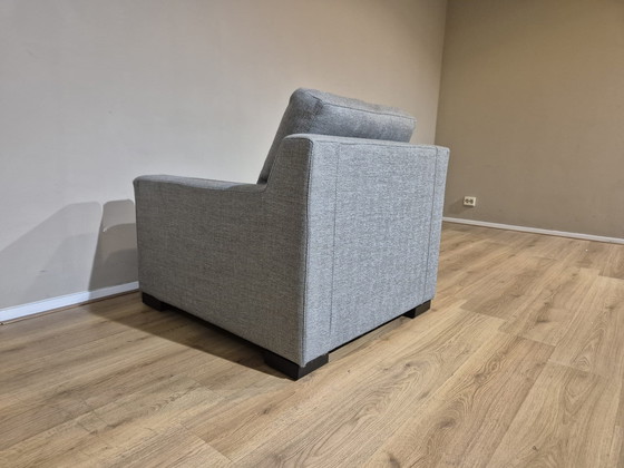 Image 1 of BW - Complete seating area - 3 seater Sofa - Armchair - Hocker-ZGANs