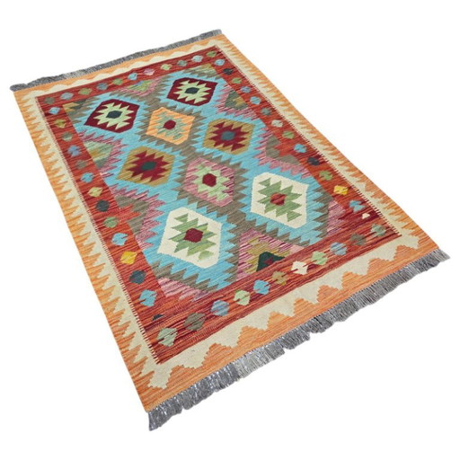 Kelim Maimana Stijl Antiek 178x130cm – vloerkleden en tapijten, Wool (photo 2 of 5)