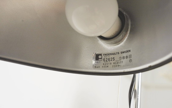 Image 1 of  Fagerhults Table Lamp Vintage Swedish 1970s Model Victor Adjustable Desk Lamp Scandinavian Modern Lighting 