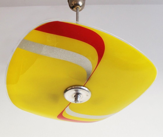 Image 1 of Plafondlamp uit het midden van de vorige eeuw uit de jaren 60