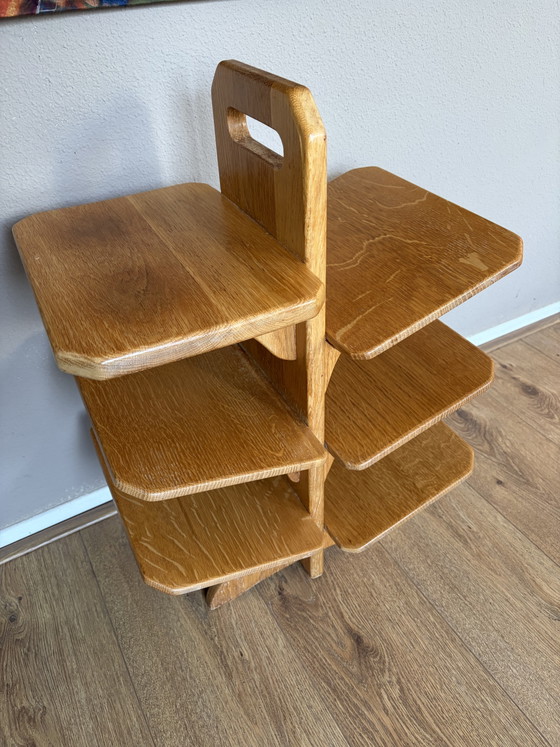 Portariviste vintage a forma di albero, rovere, anni '60 – Wood (photo 7 of 9)