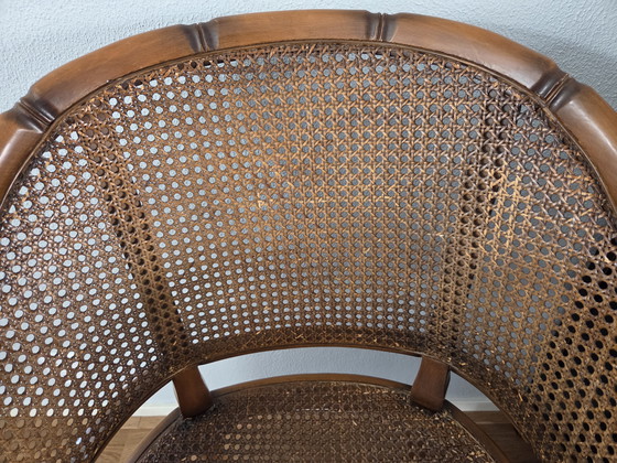 Image 1 of Vintage faux bamboo chair in Louis XV style