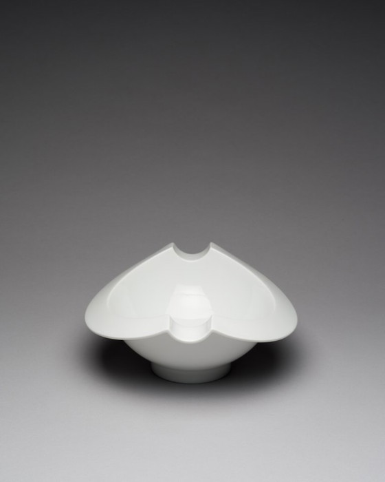 Image 1 of Rosenthal Porcelain Curated Set Wolf Karnagel “Owl” Vases & Jan van der Vaart