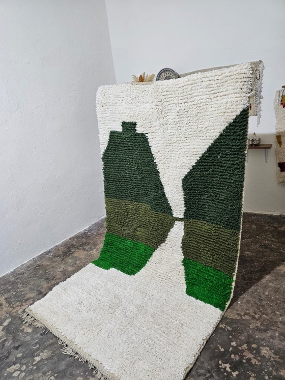 Handgemaakt Marokkaans wollen vloerkleed 140/260cm – Vloerkleden en tapijten, Wool (photo 7 of 8)