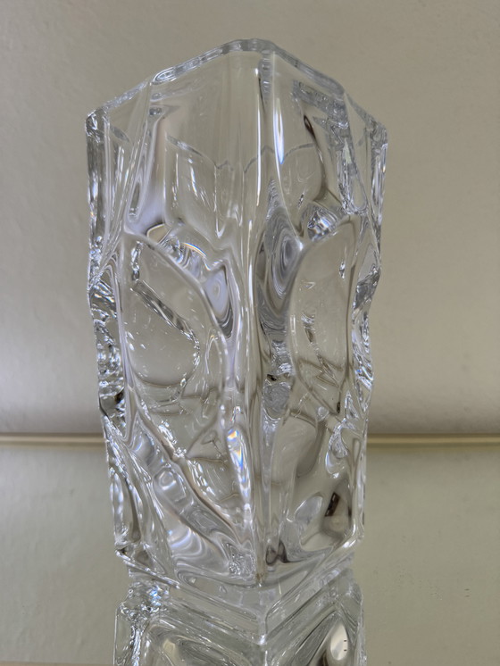 Image 1 of Vase Kristall von Sèvres massiv 50er Jahre