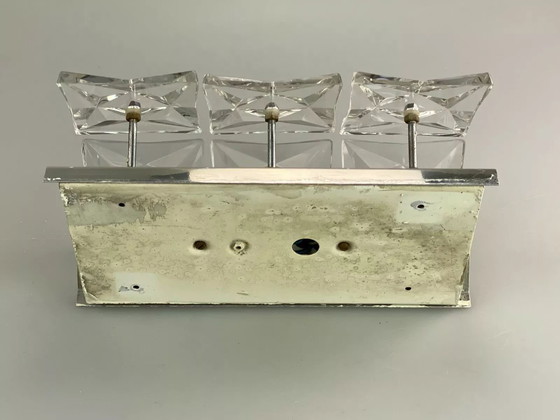 Image 1 of 60's 70's Kinkeldey Wall Light verre Space Age Design 60's 70's