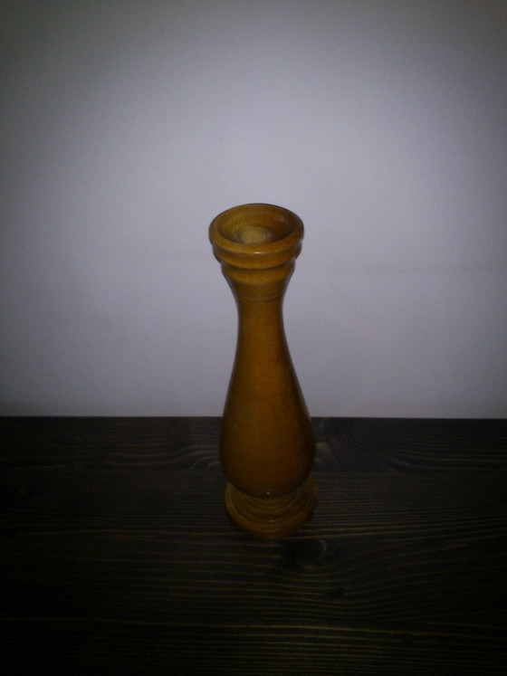 Jarrón de madera, años 40 – Jarrones (photo 2 of 3)