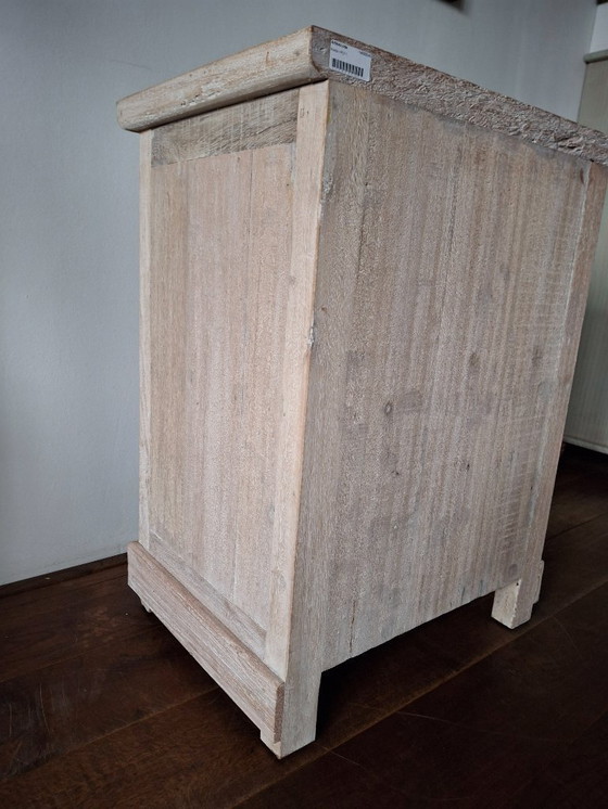 Image 1 of Buffet à 4 tiroirs en bois de teck recyclé