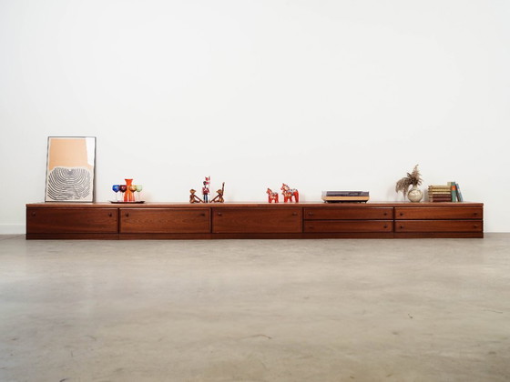 Image 1 of Mahogany lowboard, Danish design, 1970s, made in Denmark