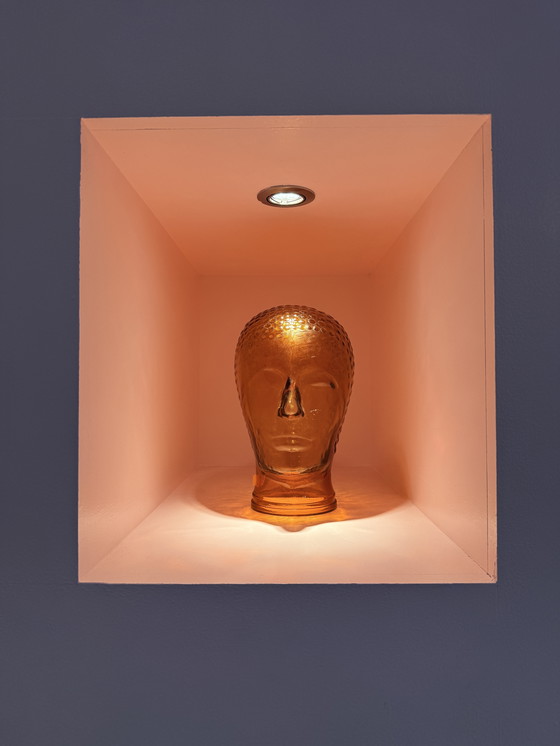 Image 1 of Zoccolo smaltato vintage anni '70 per il coperchio della decorazione 