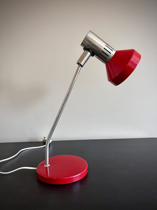 Rode Retro Bureaulamp