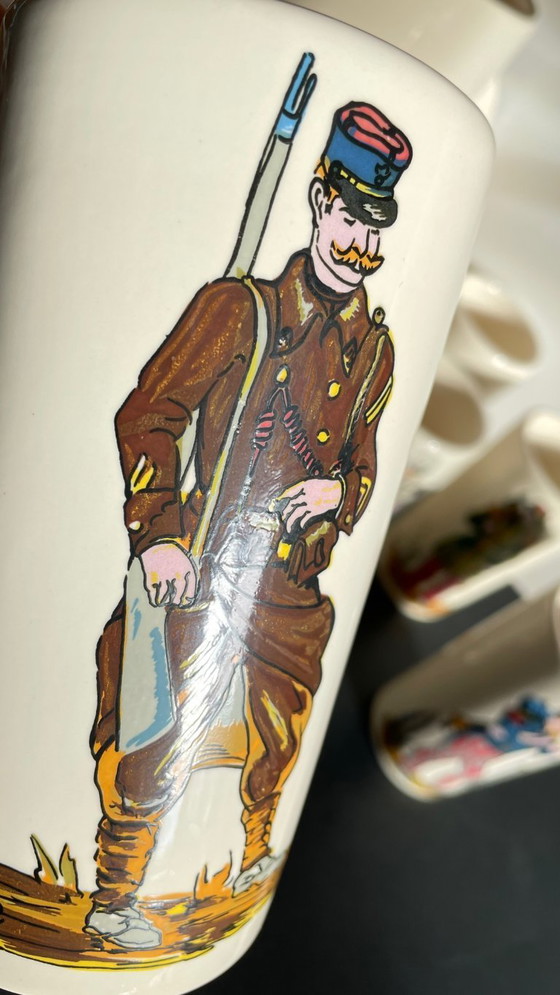 Image 1 of Vintage keramische sinaasappelset