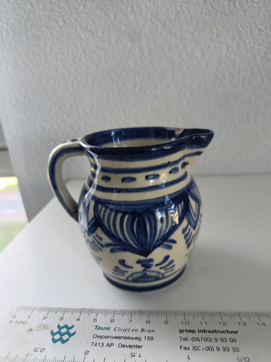 Image 1 of Jarra pequeña de barro Debo Workum (De Boer)