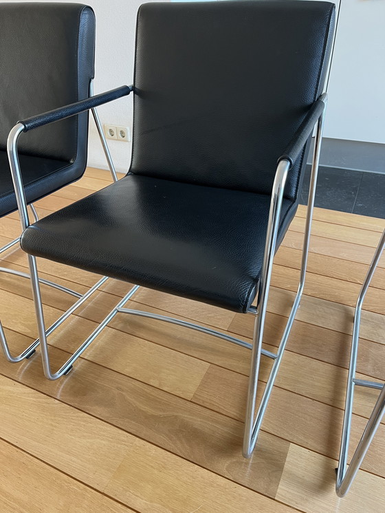 Image 1 of 6 sillas de comedor Leolux Spring