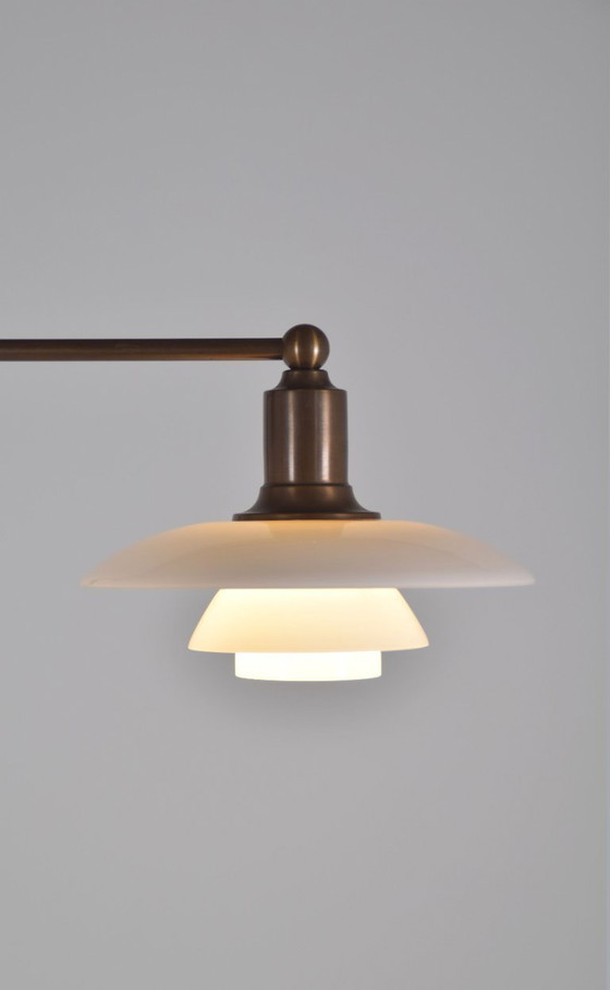 PH 2/1 kroonluchter door Poul Henningsen voor Louis Poulsen, jubileumeditie – Brass, Glass, Vintage (photo 4 of 10)