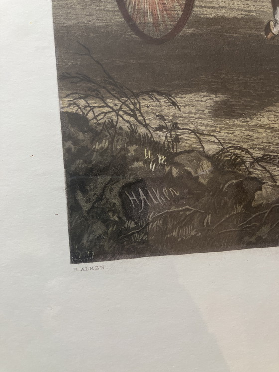 Image 1 of 2 englische Kupferstiche, 19. Jahrhundert, Henry Alken