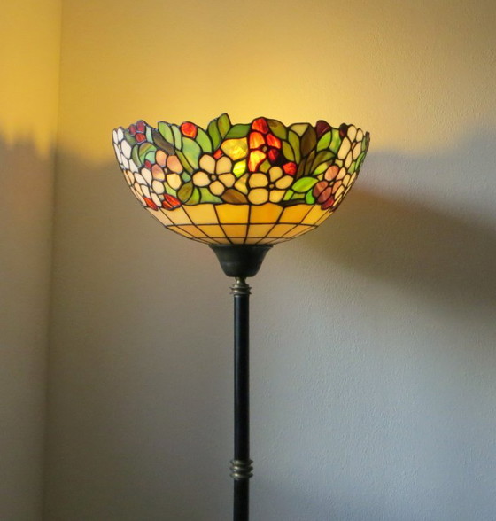 Lampada da terra Tiffany – Lampade da terra, Glass, Metal (photo 2 of 10)