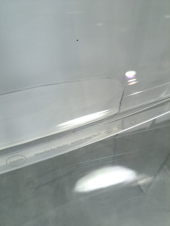 Image 1 of Design plexiglas stapelbare stoelen Trono by Sottsass Associati 2005 Segis Italy