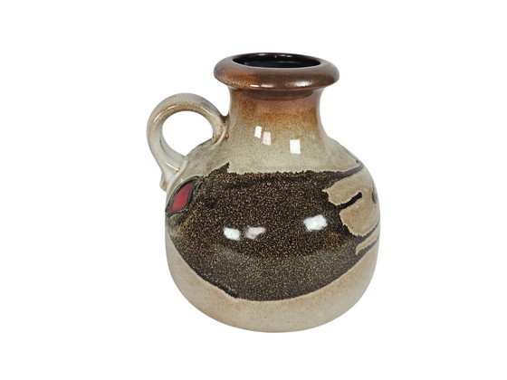 Image 1 of Scheurich keramik West Germany - 4 vases - Fat lava - 70's