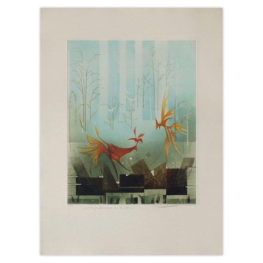Renée LUBAROW Les performance de la Diva Acquaforte firmata 1990