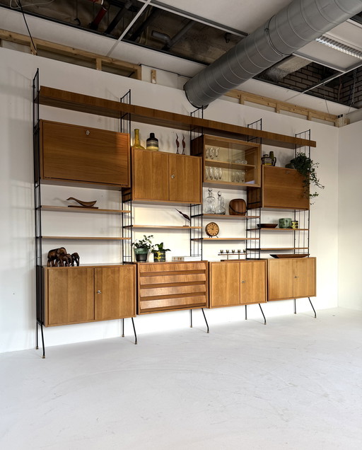 Système mural modulaire Vintage XL, WK Möbel '60