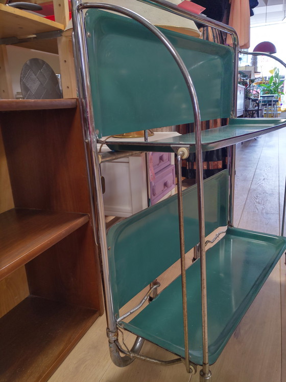 Image 1 of Bremshey folding serving trolley