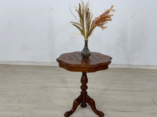 Barockstil Schachtisch Couchtisch Beistelltisch Holz Tisch Vintage