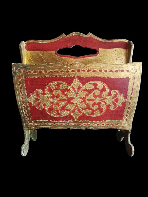 Vintage newspaper rack