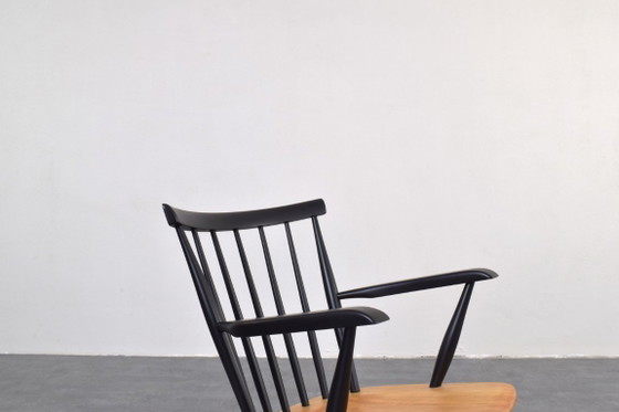 Mid-Century Swedish Rocking Chair, 1960s. – Wood (photo 7 of 10)
