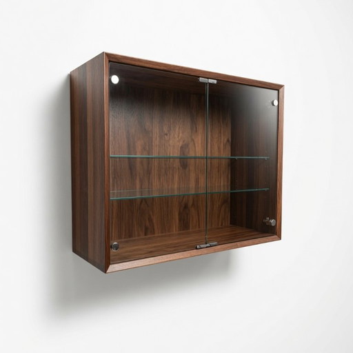 Vitrine murale Poul Cadovius par CADO, années 1960.