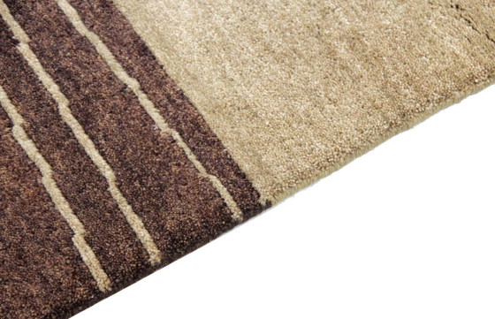 Modern Designer Hand-knotted Wool Rug New & Unused 178 x 113 cm, Rugs & carpets, Brown (photo 5 of 9)