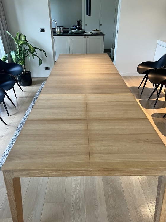 Image 1 of Team7 - Verlengbare Eikenhouten eettafel