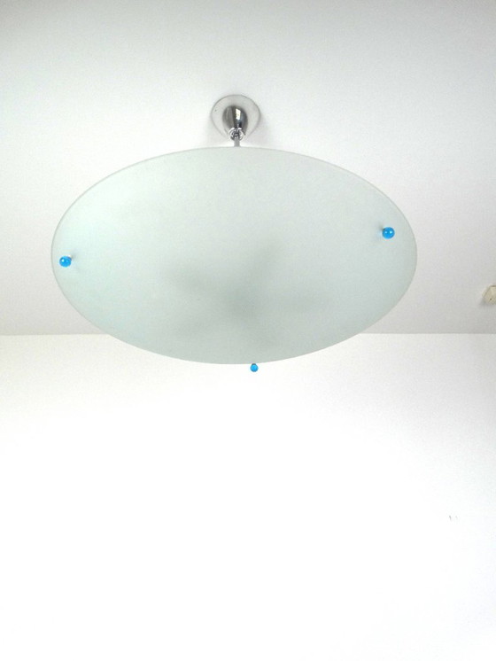 Image 1 of Fontana Arte Opelina Pendelleuchte.