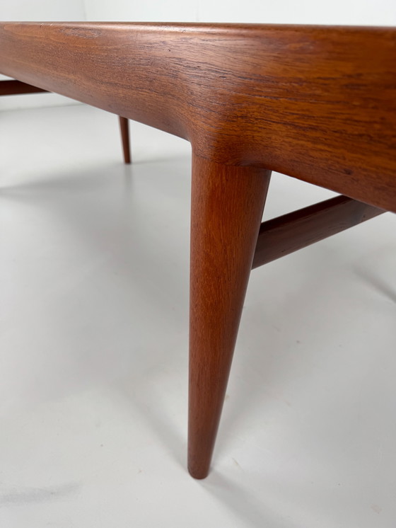 Image 1 of Johannes Andersen Couchtisch für CF Christensen – Dänisches Design mit versteckter Funktionalität