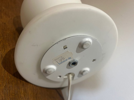 Image 1 of Habitat opaline lamp 1980/90