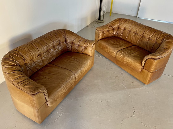 Image 1 of Ensemble de canapés vintage (2 pièces)