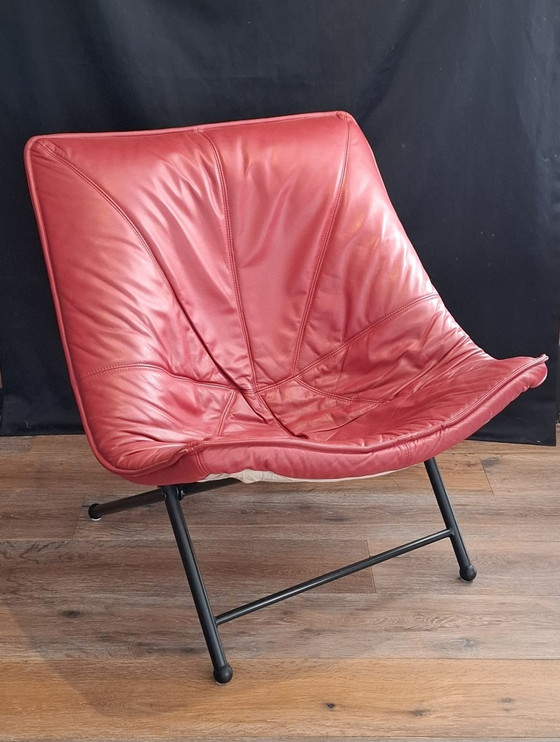 Poltrona Vintage Molinari Teun van Zanten – Poltrone, Metallo, Pelle (photo 2 of 13)