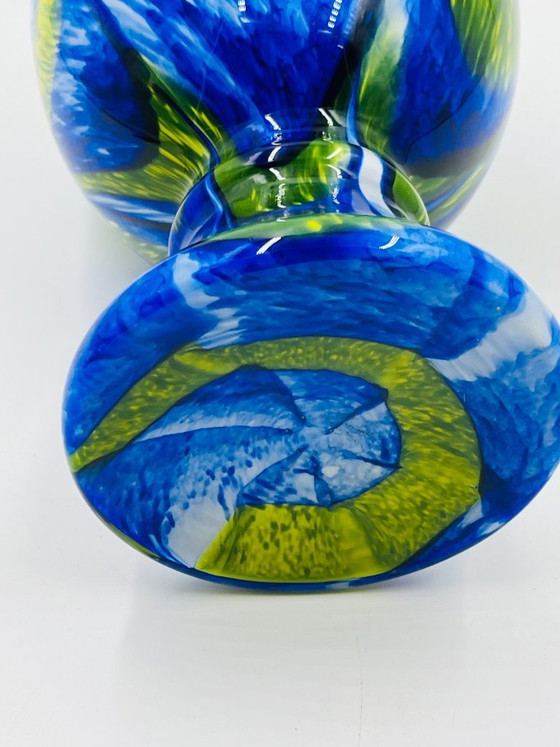 Large Murano Glass Vase Carlo Moretti (photo 13 of 13)